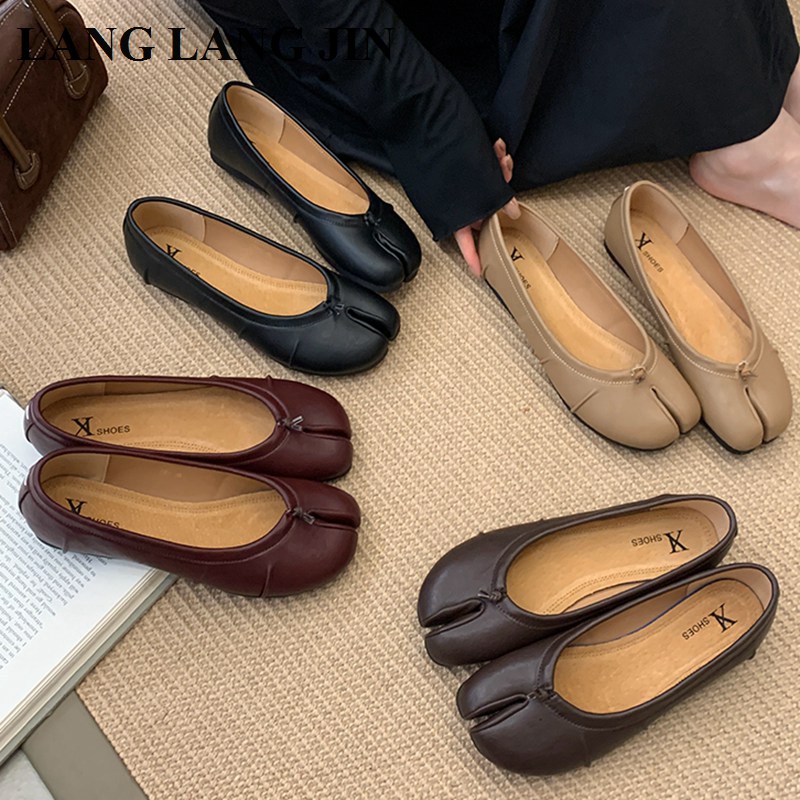 Espadrille Slip On - Primavera Split Toe Ballerine da donna