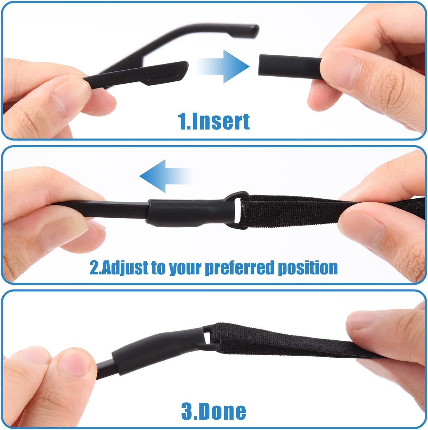 4 cinturini per occhiali da ad - Sunglass Retainer Cord recensione e prezzo