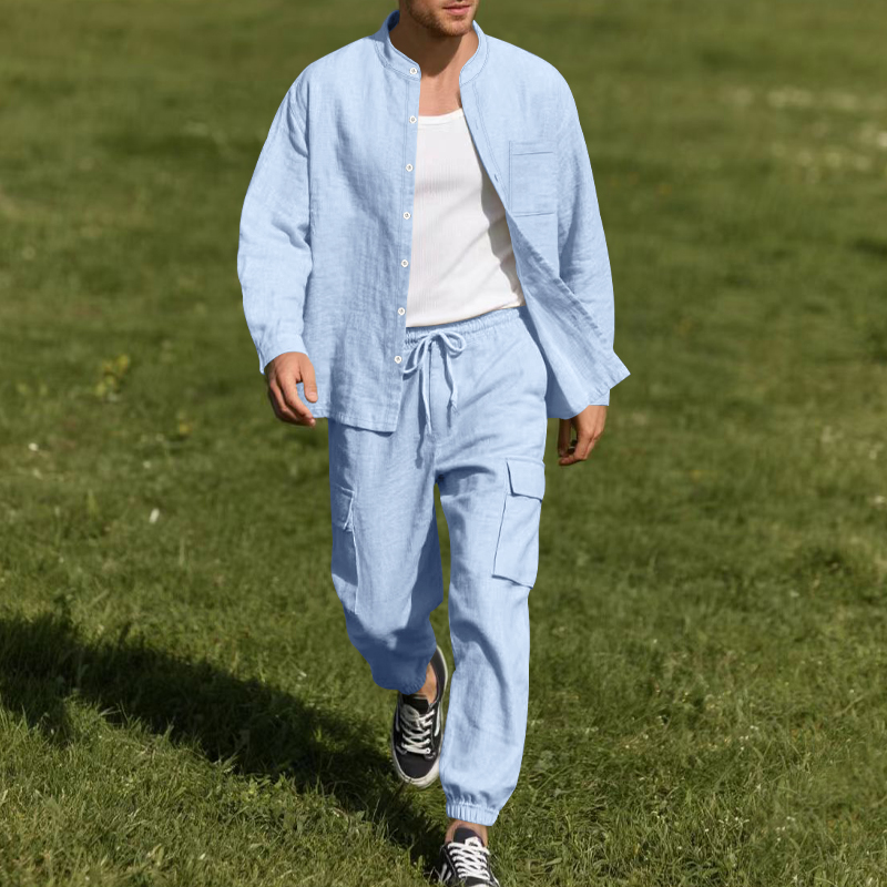 Completo da Uomo in Lino Trasp - Linen Shirt Breathable recensione e prezzo