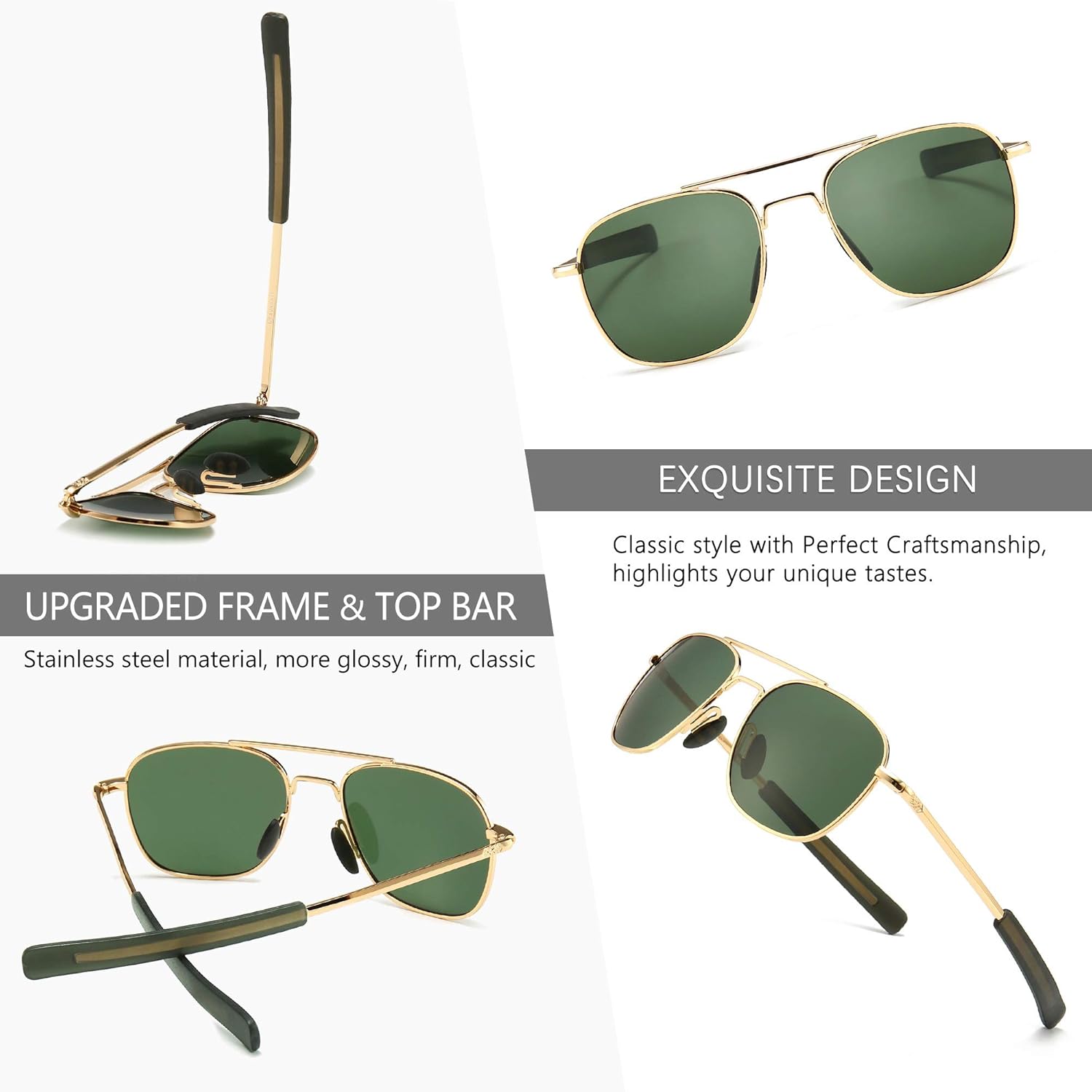 Occhiali da sole polarizzati d - Sunglasses Aviator Polarized recensione e prezzo