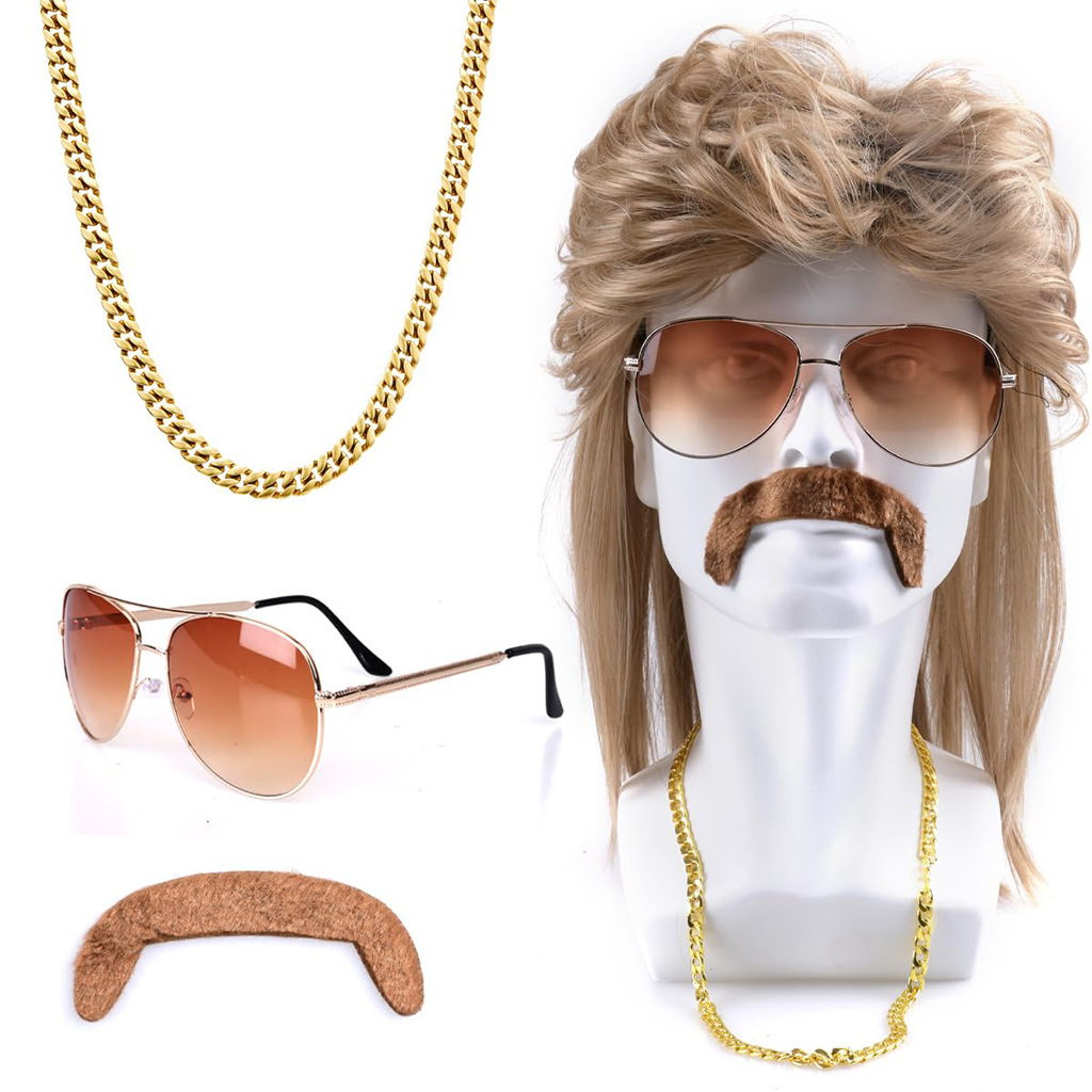 Set Parrucca Sintetica Anni '8 - Sunglass Retainer Cord recensione e prezzo