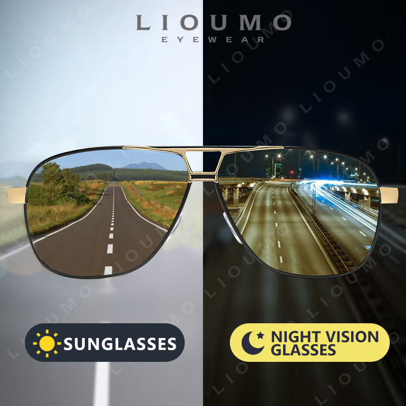 LIOUMO Occhiali da sole per av - Sunglasses Aviator Polarized recensione e prezzo