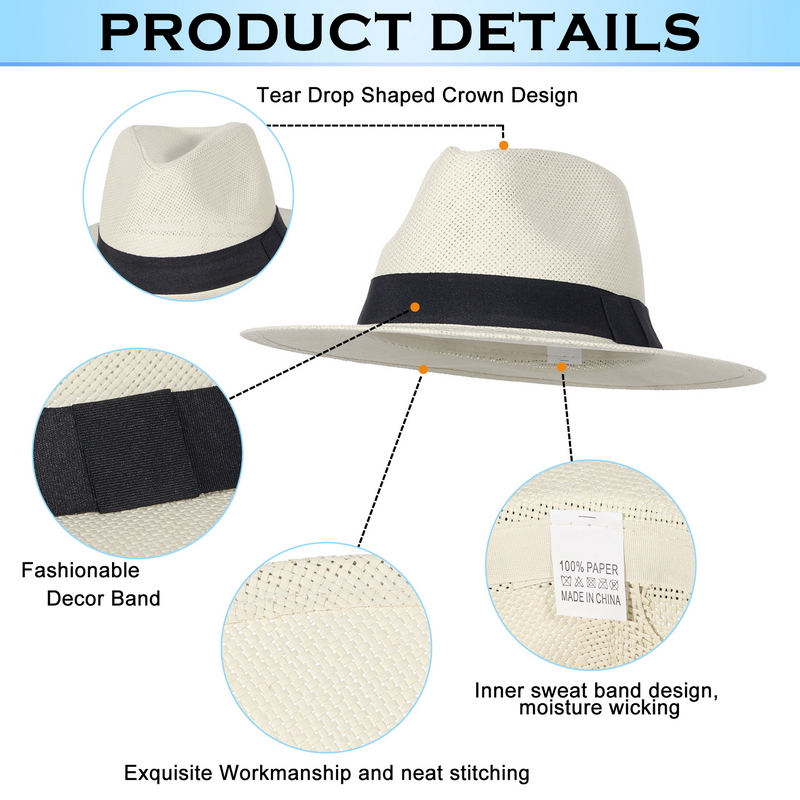 Cappello Panama Estivo in Pagl - Bucket Hat Straw recensione e prezzo