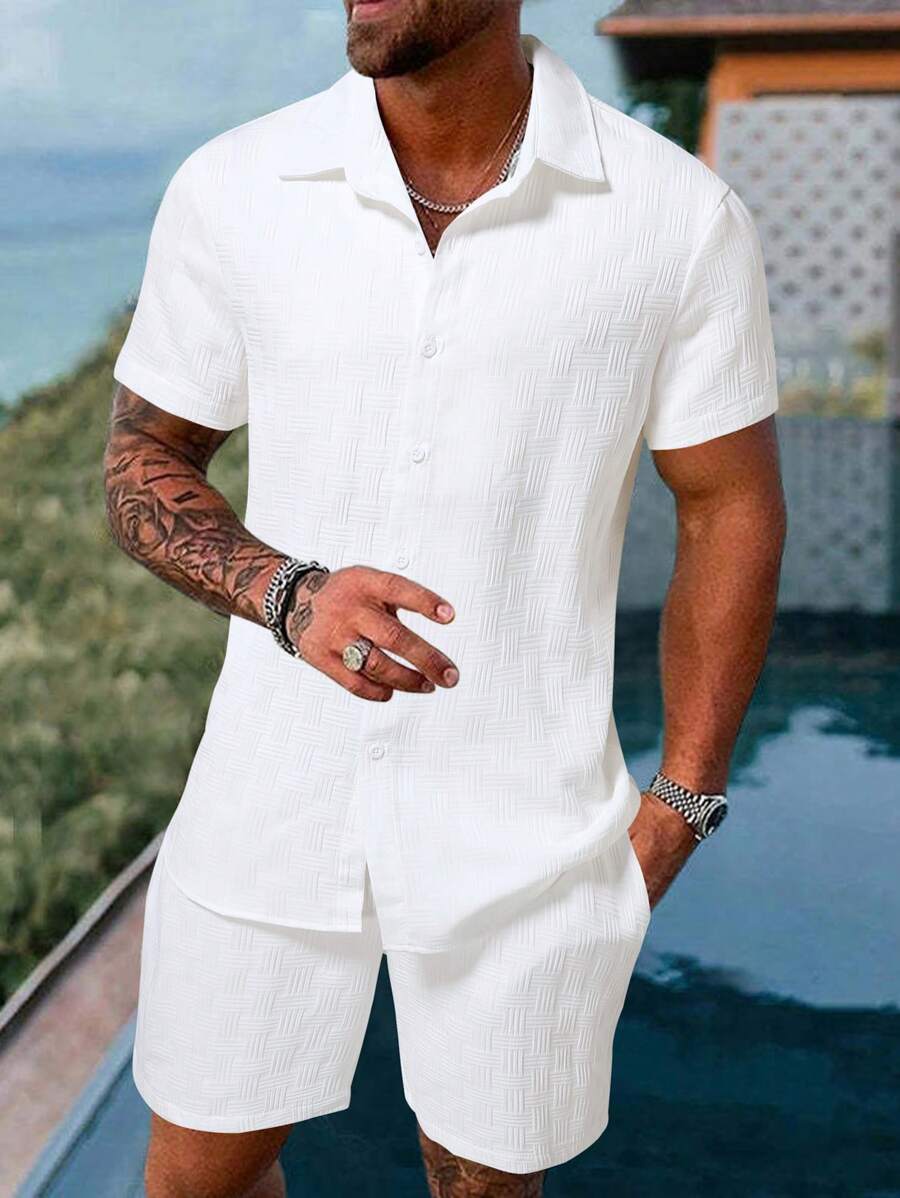 Manfinity RSRT Set Camicia a M - Short Linen Drawstring recensione e prezzo