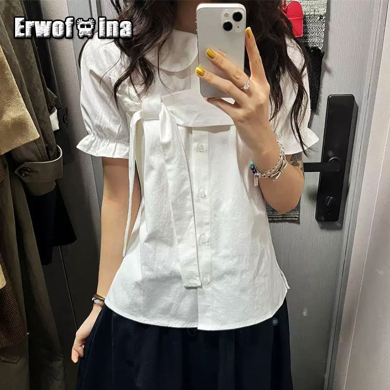 Camicetta da donna Erwofeina c - Shirt Camp Collar recensione e prezzo