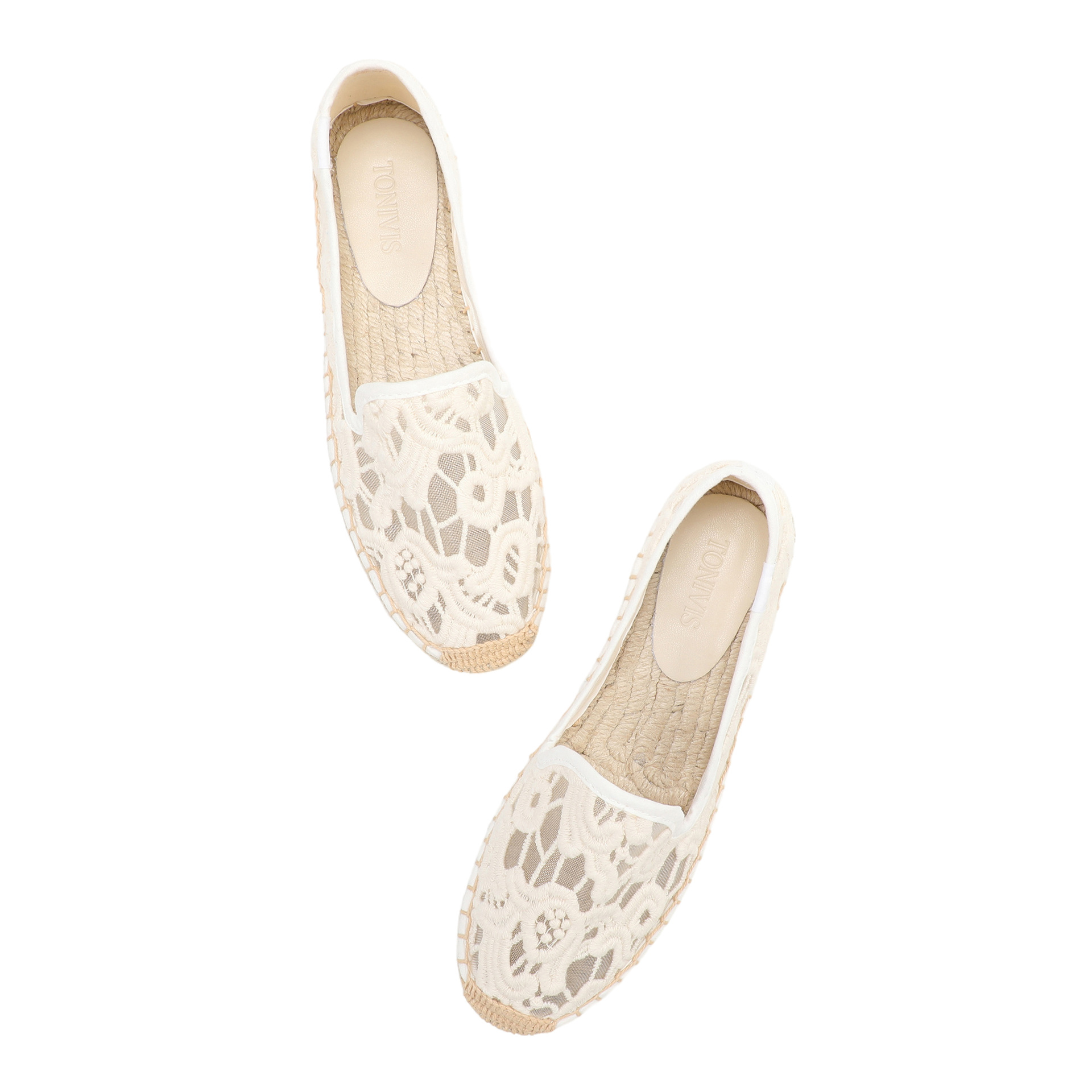Espadrillas in pizzo da donna, - Espadrille Slip On recensione e prezzo