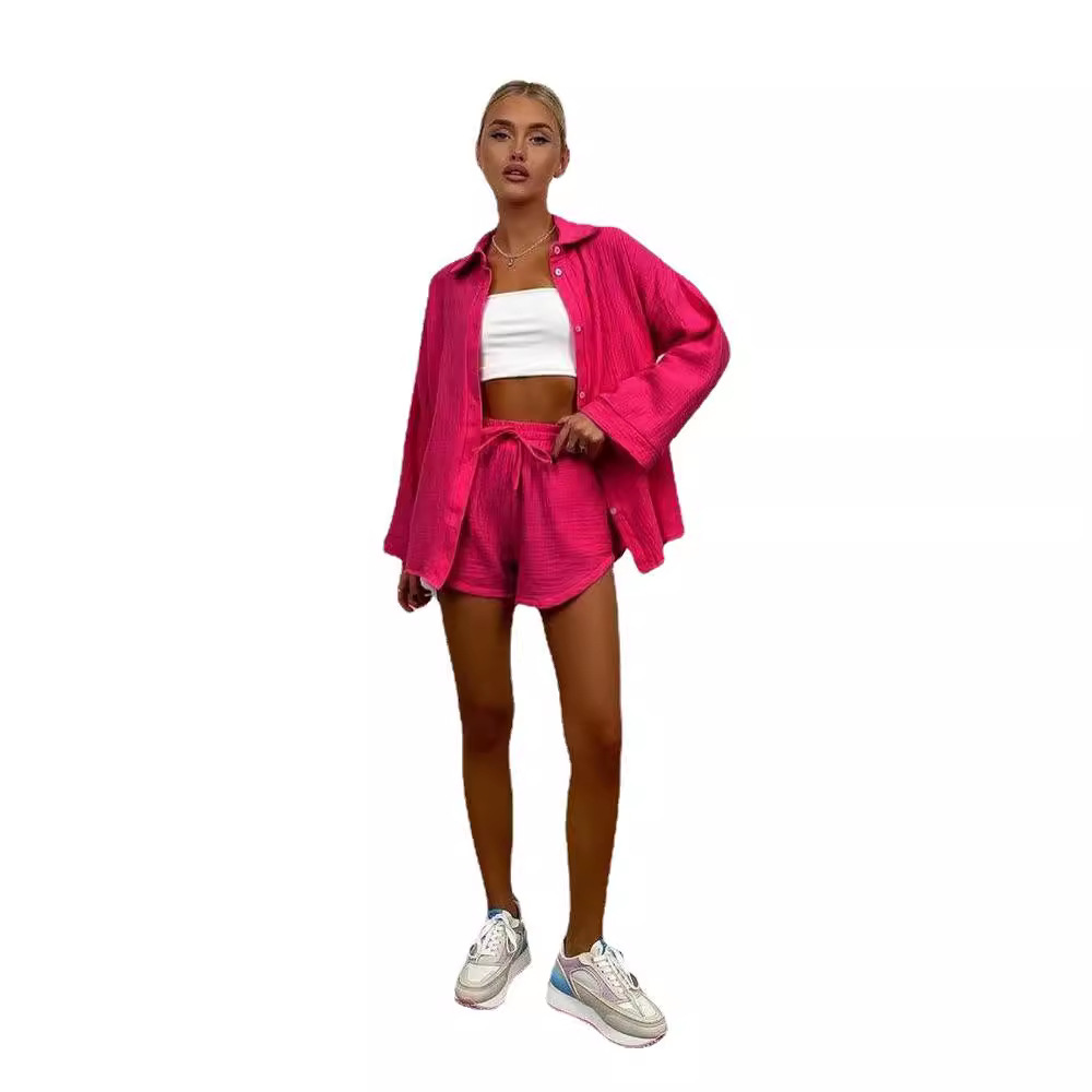 Set corti da tre pezzi Camicet - Short Linen Drawstring recensione e prezzo
