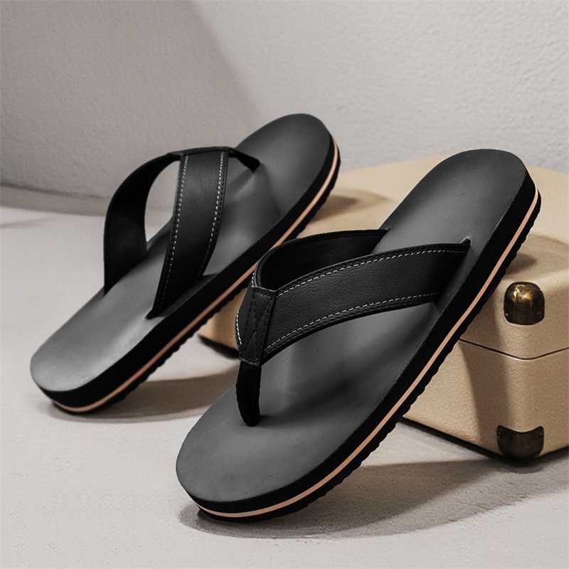 Infradito da uomo in ecopelle  - Flip Flop Leather Men recensione e prezzo