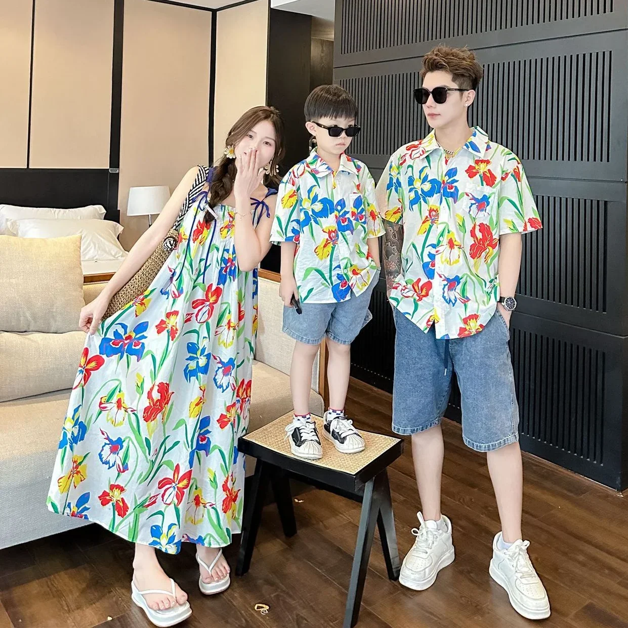 VacationClothes Coreano Mamma  - Resort Shirt Floral recensione e prezzo