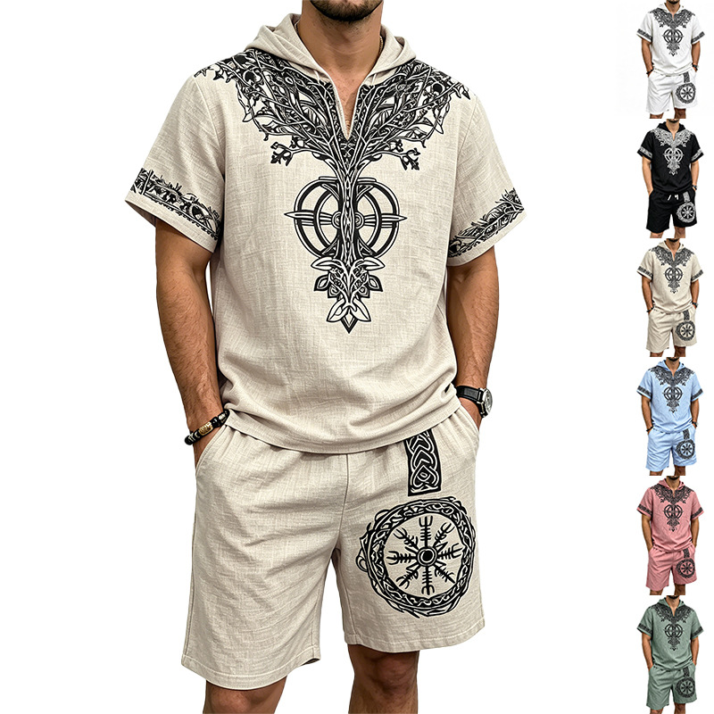 Completo Estivo da Uomo in Sti - Short Linen Drawstring recensione e prezzo