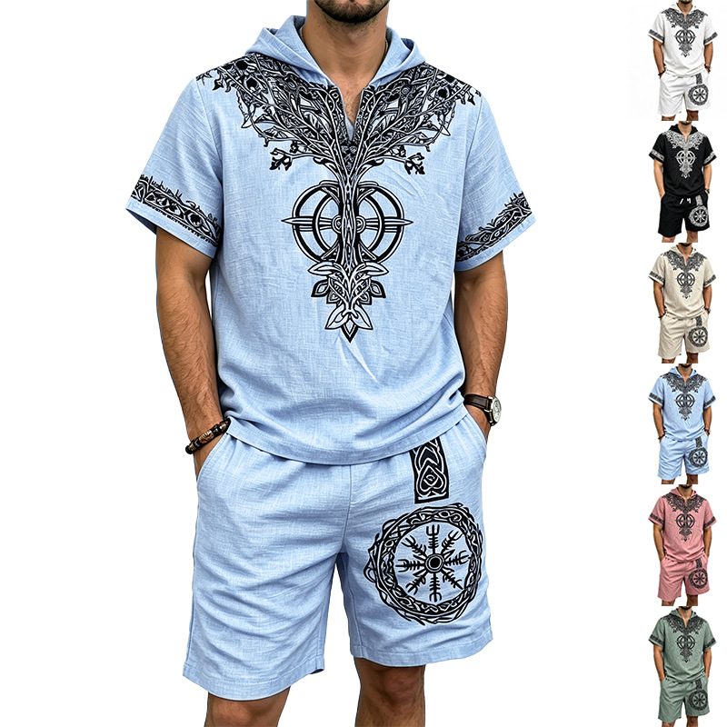 Completo Estivo da Uomo in Sti - Short Linen Drawstring recensione e prezzo
